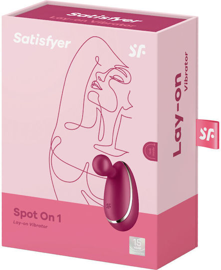 Satisfyer Spot On 1 Mini Κλειτοριδικός Δονητής 7.5cm Κόκκινος