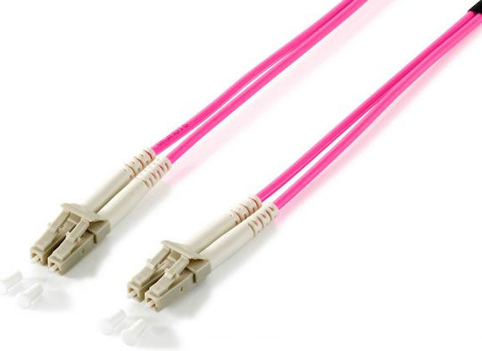 Equip Optical Fiber Cable LC-LC 20m Pink