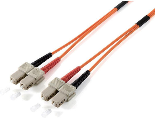 Equip Equip Optical Fiber Cable SC-SC 5m Orange