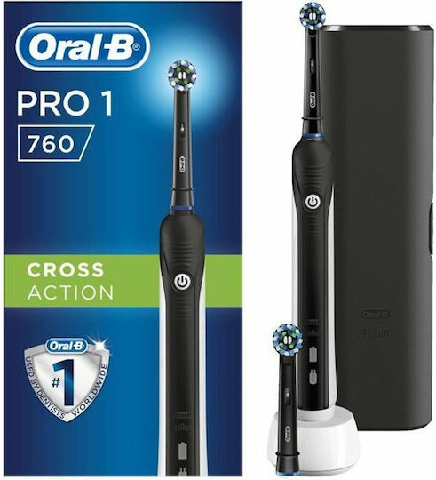 Oral-B PRO Electric Toothbrush with Travel Case Black