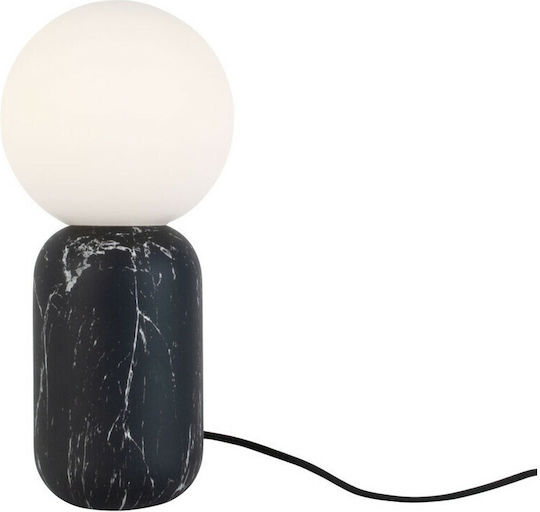Leitmotiv Dekorative Lampe mit Fassung für E27 Lampe Schwarz