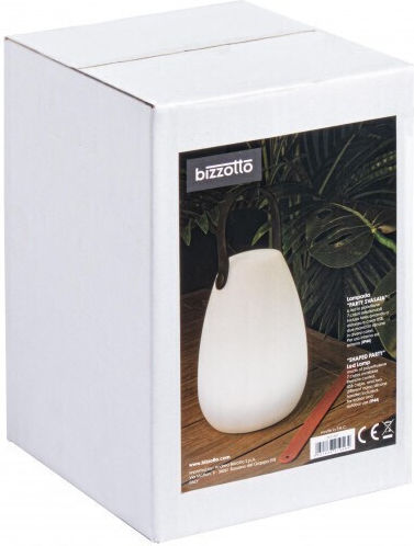 Bizzotto Shaped Dekorative Lampe Weiß