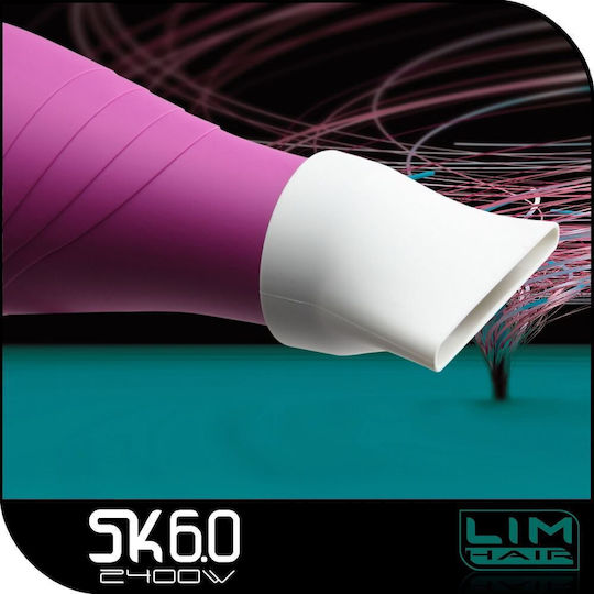 Lim Hair SK6.0 Ionic Професионален Сешоар 2400W Fuchsia