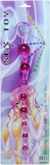 Kinksters Jelly Πρωκτικές Μπίλιες Ροζ 29cm