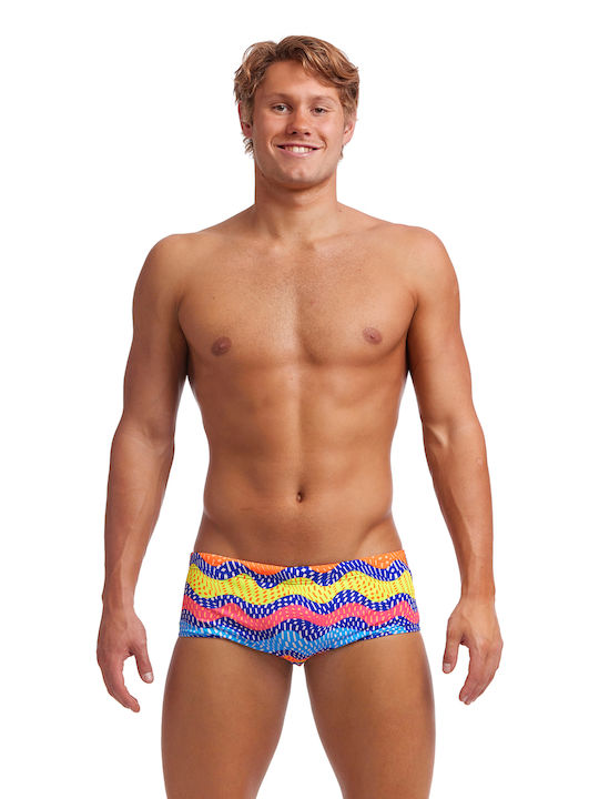 ΑΝΔΡΙΚΟ ΜΑΓΙΟ ΚΟΛΥΜΒΗΣΗΣ FUNKY TRUNKS MEN'S SIDEWINDER TRUNKS Multi FTS010M71546 - Πολύχρωμο