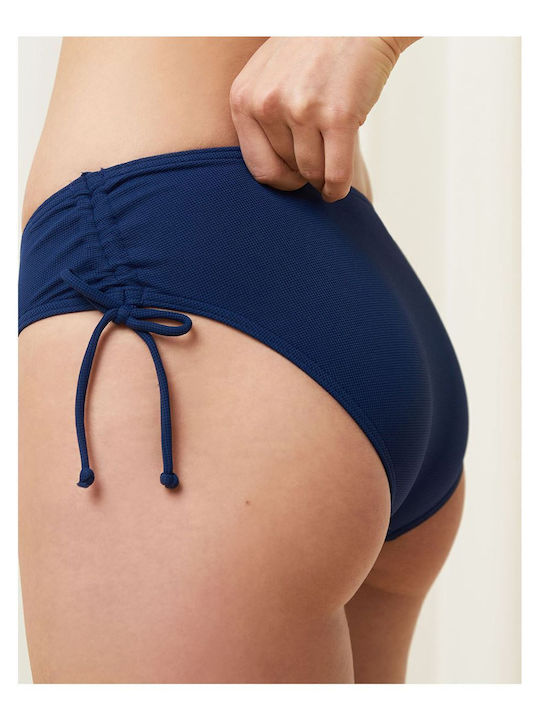 Summer Glow Midi Bikini Slip Μπλε