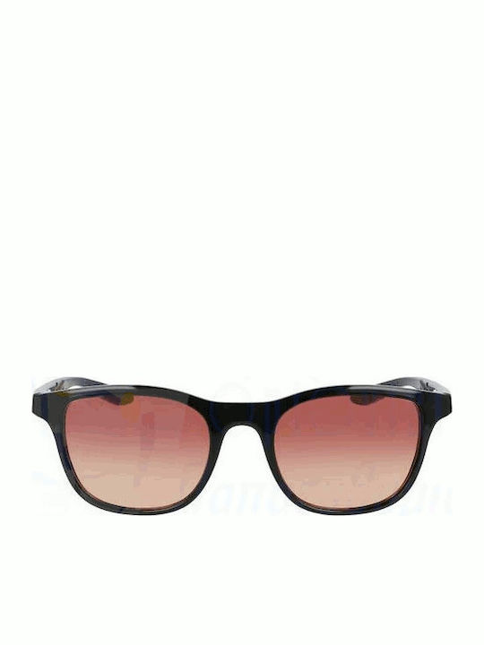 Nike Rebelry Men's Sunglasses with Black Plastic Frame and Pink Gradient Lens DV6956-010