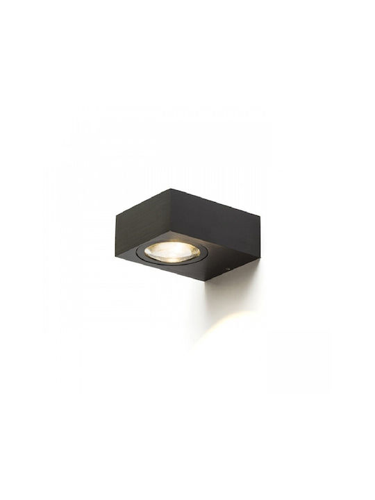 Rendl Light Studio Wall-Mounted Outdoor Spot Light LED IP54 5W with Warm White Light Double Beam 8x11x4.5εκ.