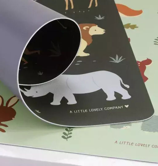 A Little Lovely Company Plastic Placemat Multicolour 43x34cm