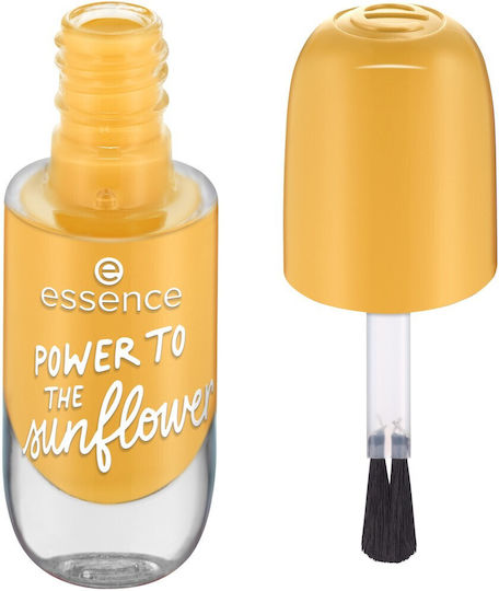 Essence Power To The Sunflower Glossy Long Lasting Yellow Nail Polish 53 8ml