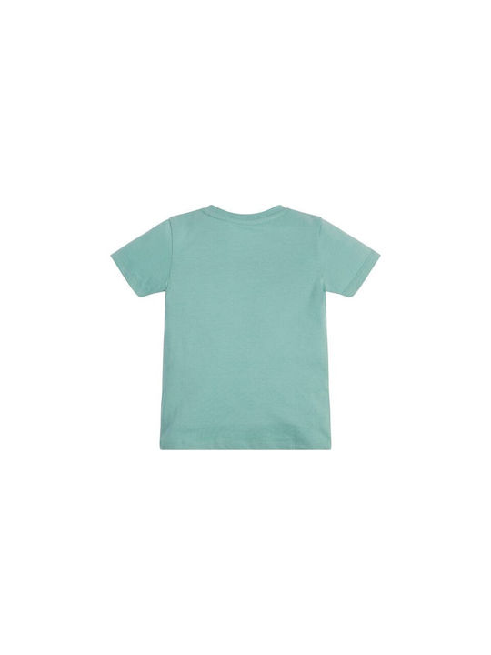 Guess Kids' T-shirt Light Blue