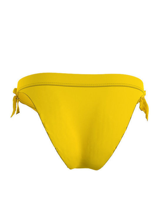 Bikini Slip with Ties Yellow (Yellow)