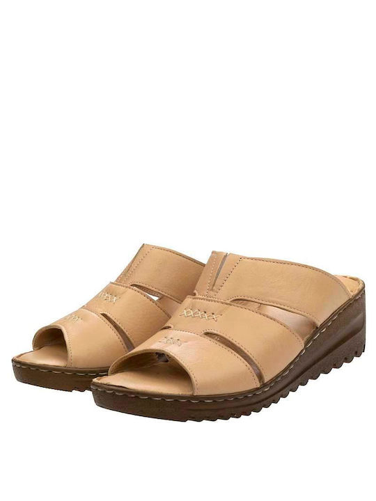 Women's slippers Gotsi 103 Beige Gotsi