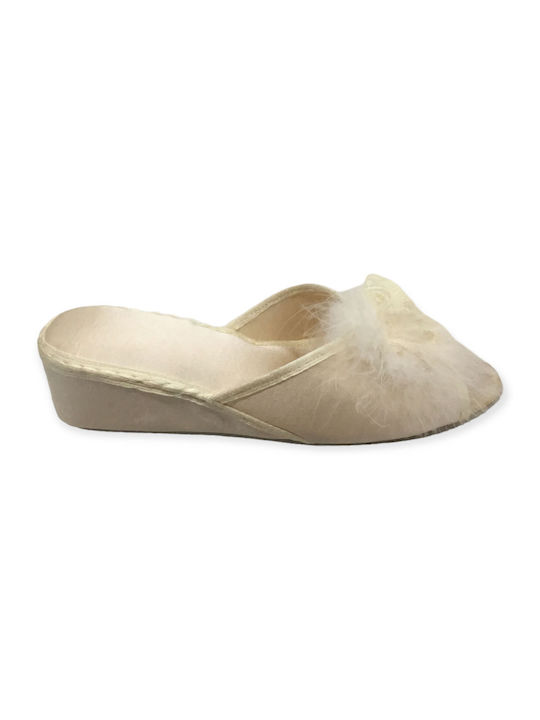 Women's Bridal Slippers SUMMIT 8/M-Beige