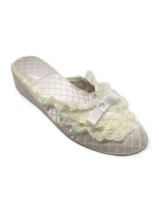 Women's Bridal Slippers SUMMIT 110 White