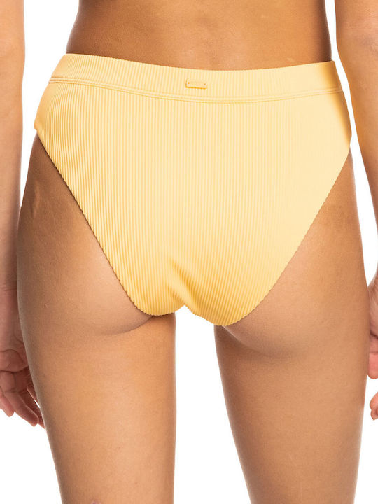 Roxy Bikini Slip High Waist Yellow