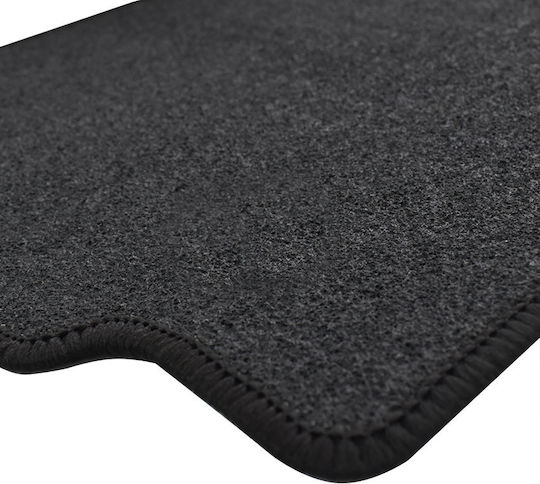 Rigum Set of Front and Rear Mats 4pcs for BMW Series 1 Hyundai Coupe 2005 2012 Black