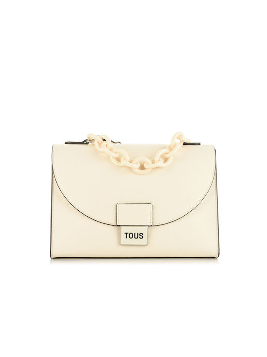 Tous Damen Tasche Schulter Beige