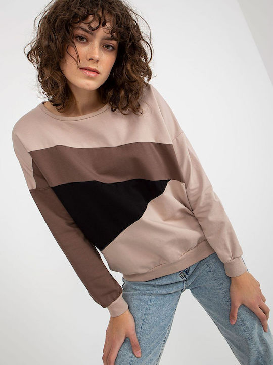 Relevance Women's Long Sweatshirt Brown