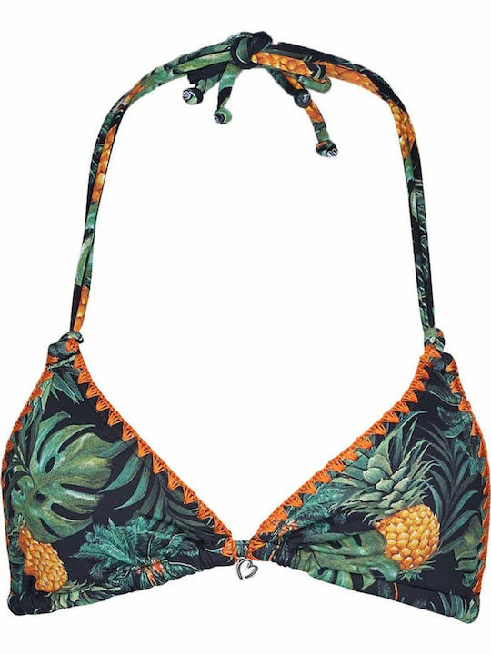 Nuco Palmhills Bikini Τριγωνάκι Μαύρο
