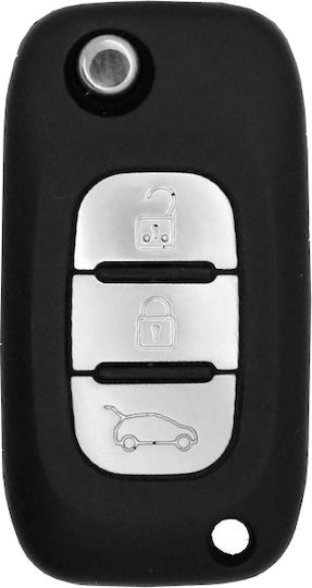 Θήκη Κλειδιού Key Case από για Renault / Lada σε Μαύρο Χρώμα