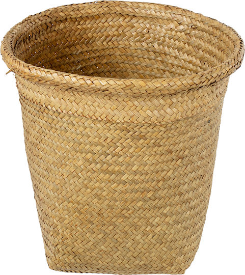 GloboStar Übertopf Korbweide Beige mit Gestell 30x30x30εκ.