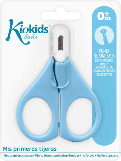 Kiokids Бебешки Ножици За Нокти Сини