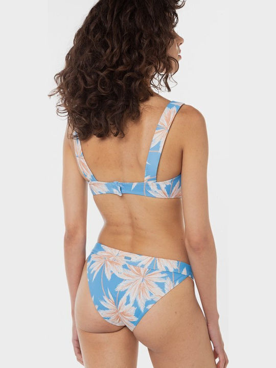 Padded Bikini Bra Love The Coco Light Blue Floral