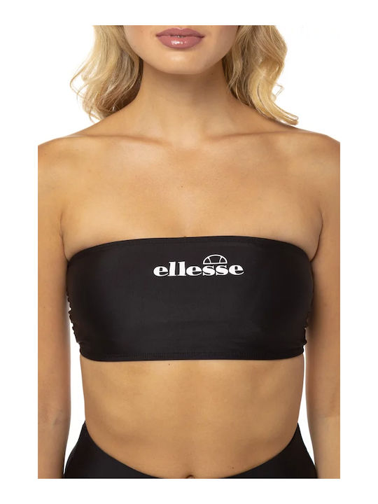 Letti Strapless Bikini Top Μαύρο