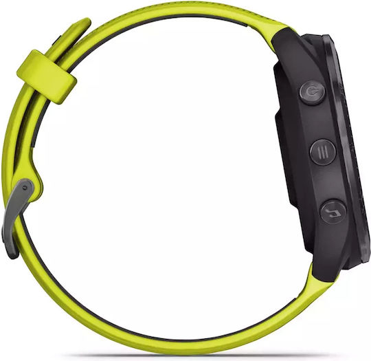 Garmin Forerunner 965 Titanium 47mm Waterproof Smartwatch with Heart Rate Monitor (Yellow)