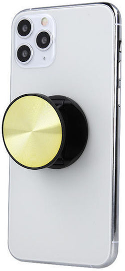 Setty Pop Socket Κινητού Gold