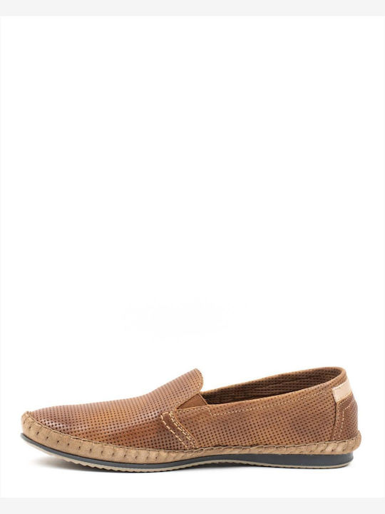 Pantofi Slip On pentru bărbați FLUCHOS BAHAMAS 8674 BROWN BROWN CAFE