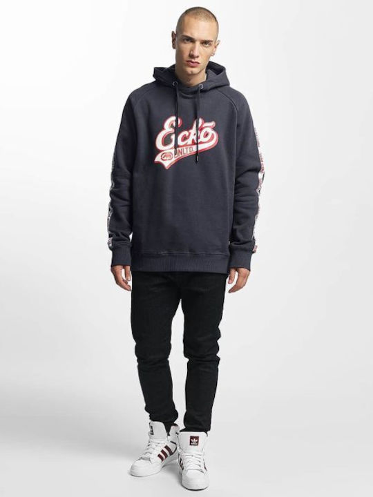 ECKO UNLTD. HOODIE ANSELNTENDANCE BLACK Ecko Unltd. blue/blk blue black ECKOHD1020BLK