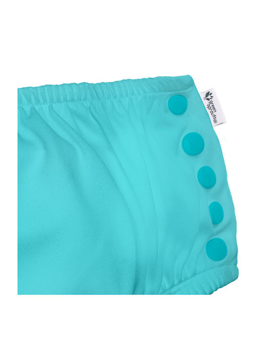 Swimsuit - diaper GREEN SPROUTS Eco Snap Swim Diaper Solid Aqua GS-701059-678