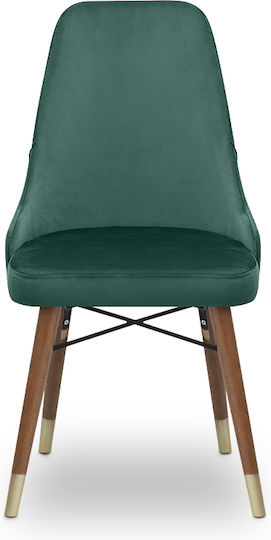 Venus Dining Room Velvet Chair Gold 53x48x95cm