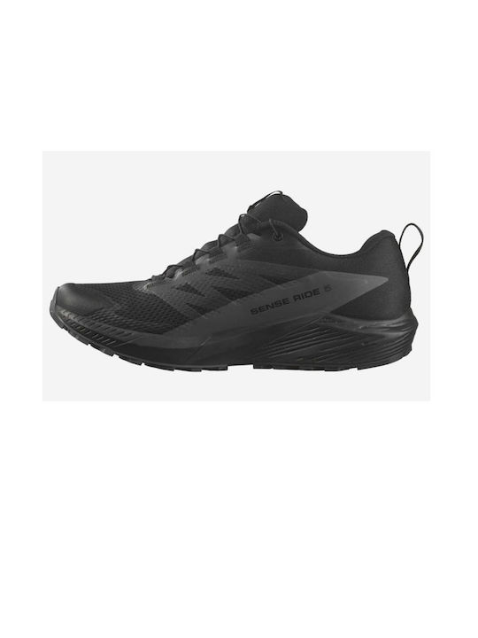 Salomon Sense Ride 5 GTX Ανδρικά Trail Gore-Tex Μαύρα