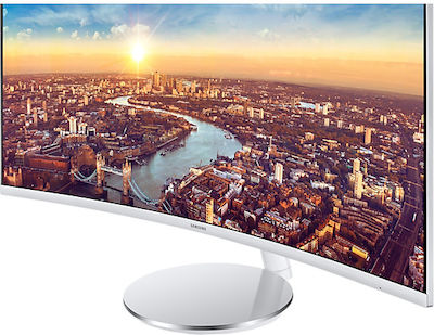 Samsung C34J791WTP Ultrawide VA Curbat Monitor 34" QHD 3440x1440 cu Timp de Răspuns 4ms GTG