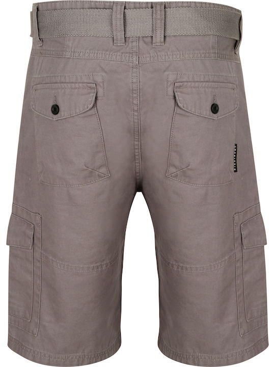 Dissident Palmas Shorts mit gewebtem Gürtel 1G10638 - Graphitgrau