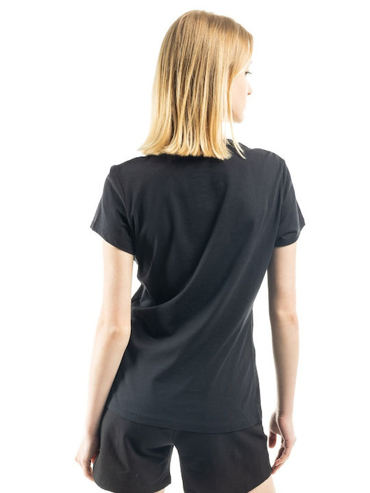 Be:Nation Femeie Sport Tricou Negru