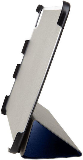 Tactical Tri-Fold Klappdeckel Blau Für Lenovo Tab M9 9