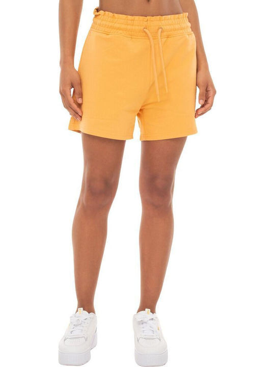 Women's Sporty Shorts Orange