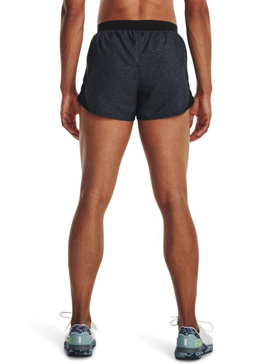 Under Armour FLY BY 2.0 PRINTED Women's Sporty Shorts Black