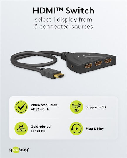 Goobay HDMI Switch 58488