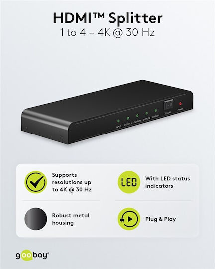 Goobay HDMI Splitter 58482