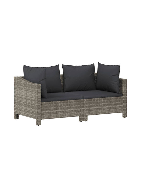 Canapea Tree-Seater Exterior Rattan cu Perne 189x63x55.5cm