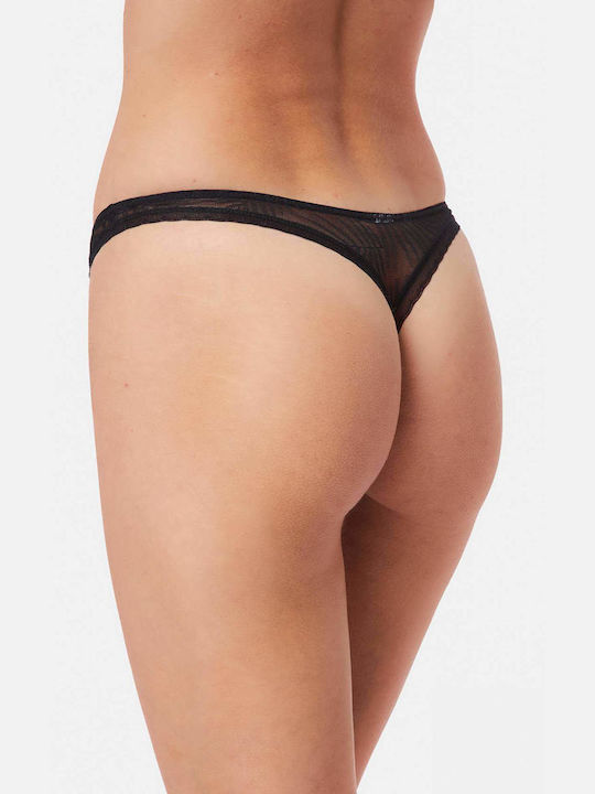 Minerva LINGERIE QUEEN Femeie Alunecare Negru