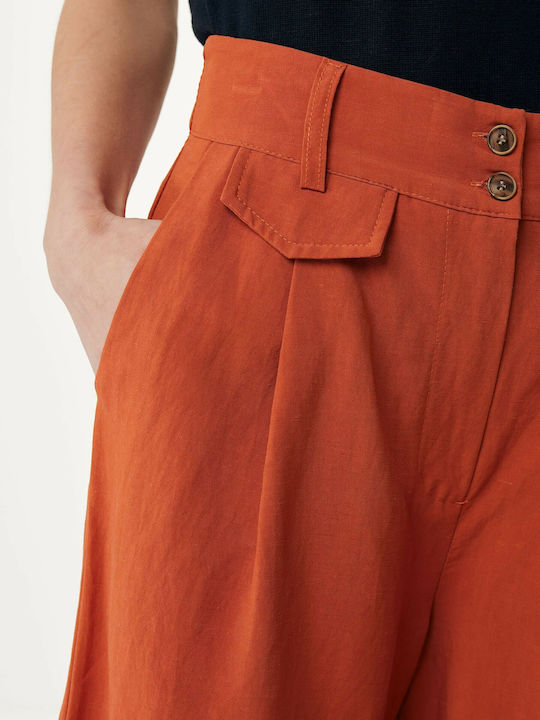 Damen Bermuda Jean Brick