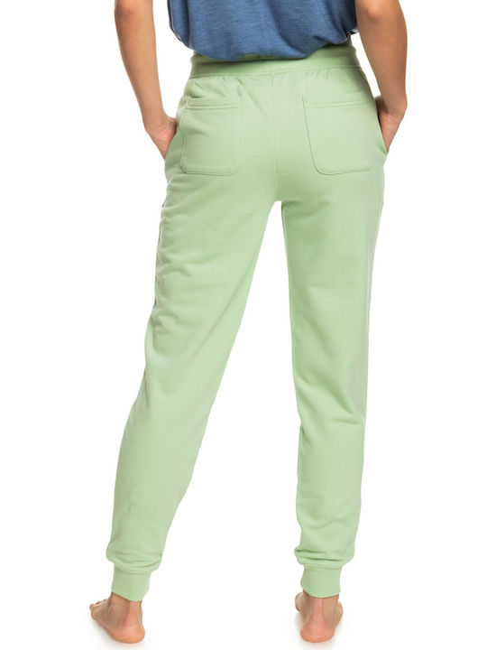 Roxy Women's High Waist Jogger Sweatpants Sprucetone