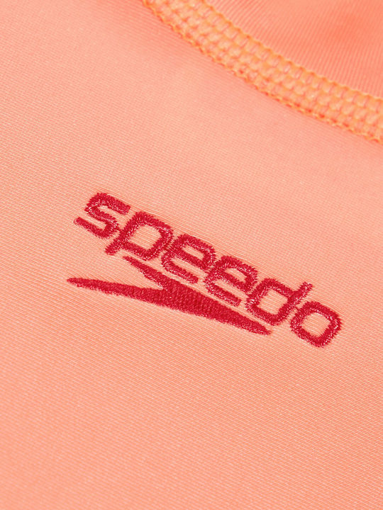 Speedo Παιδικό Μαγιό Μπλούζα Πορτοκαλί
