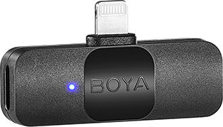 Boya BY-V2 Lightning Set Wireless Microphone Πέτου, Clip On for Mobile